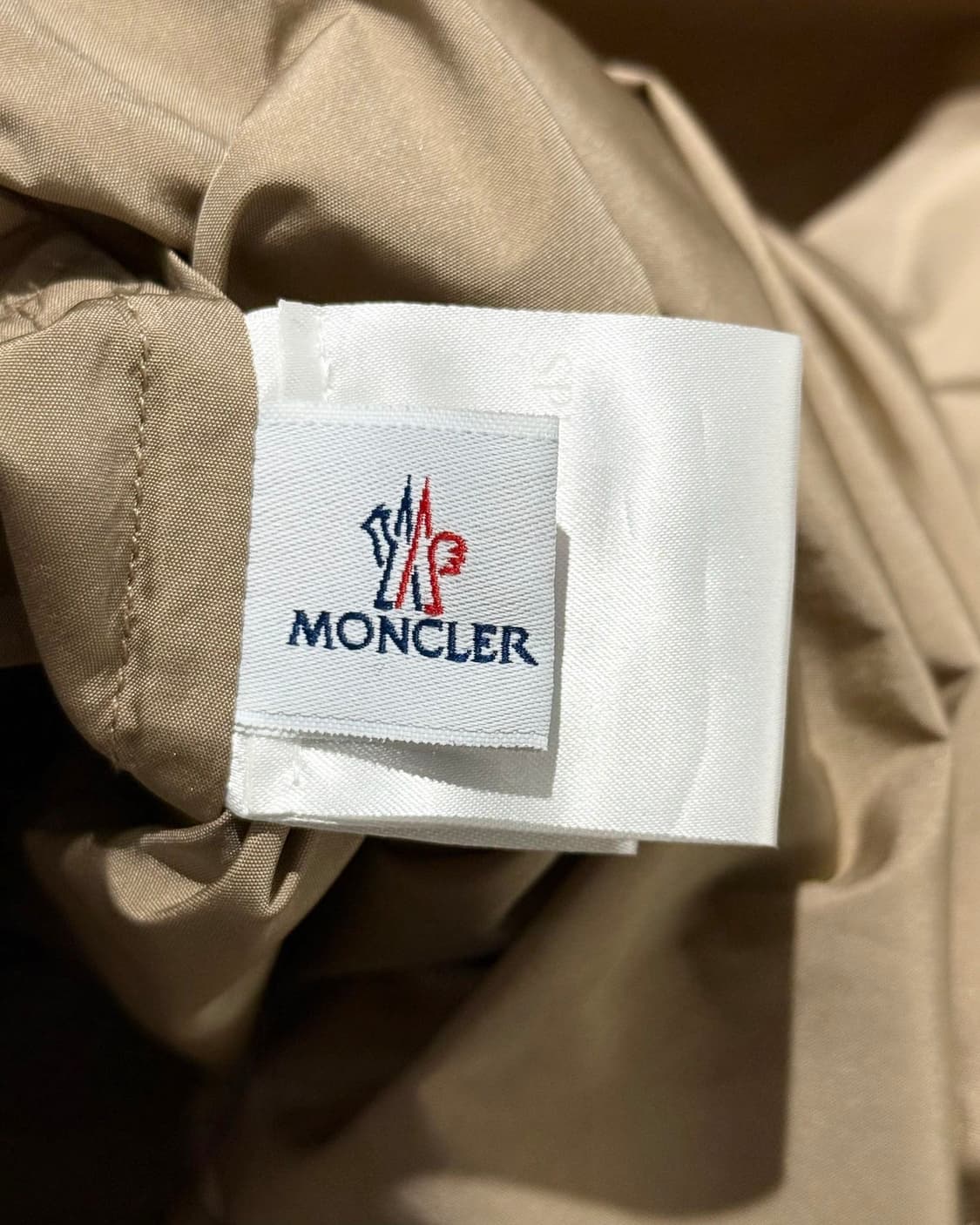 몽클레어 베이지 폴리에스터 트렌치 코트 상품이미지8