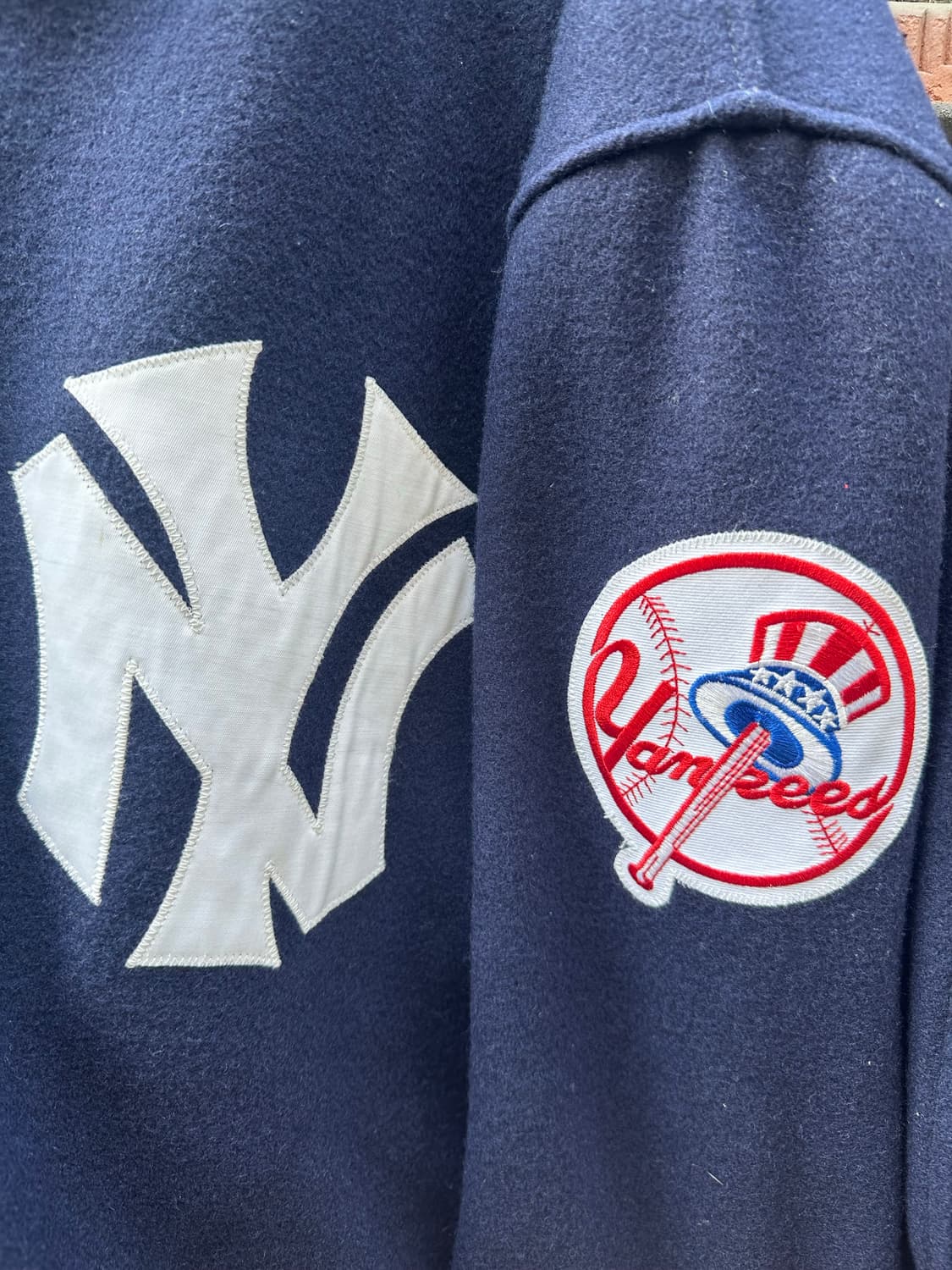 빈티지 90s 미첼엔네스 뉴욕 양키즈 울 바시티 자켓  상품이미지2