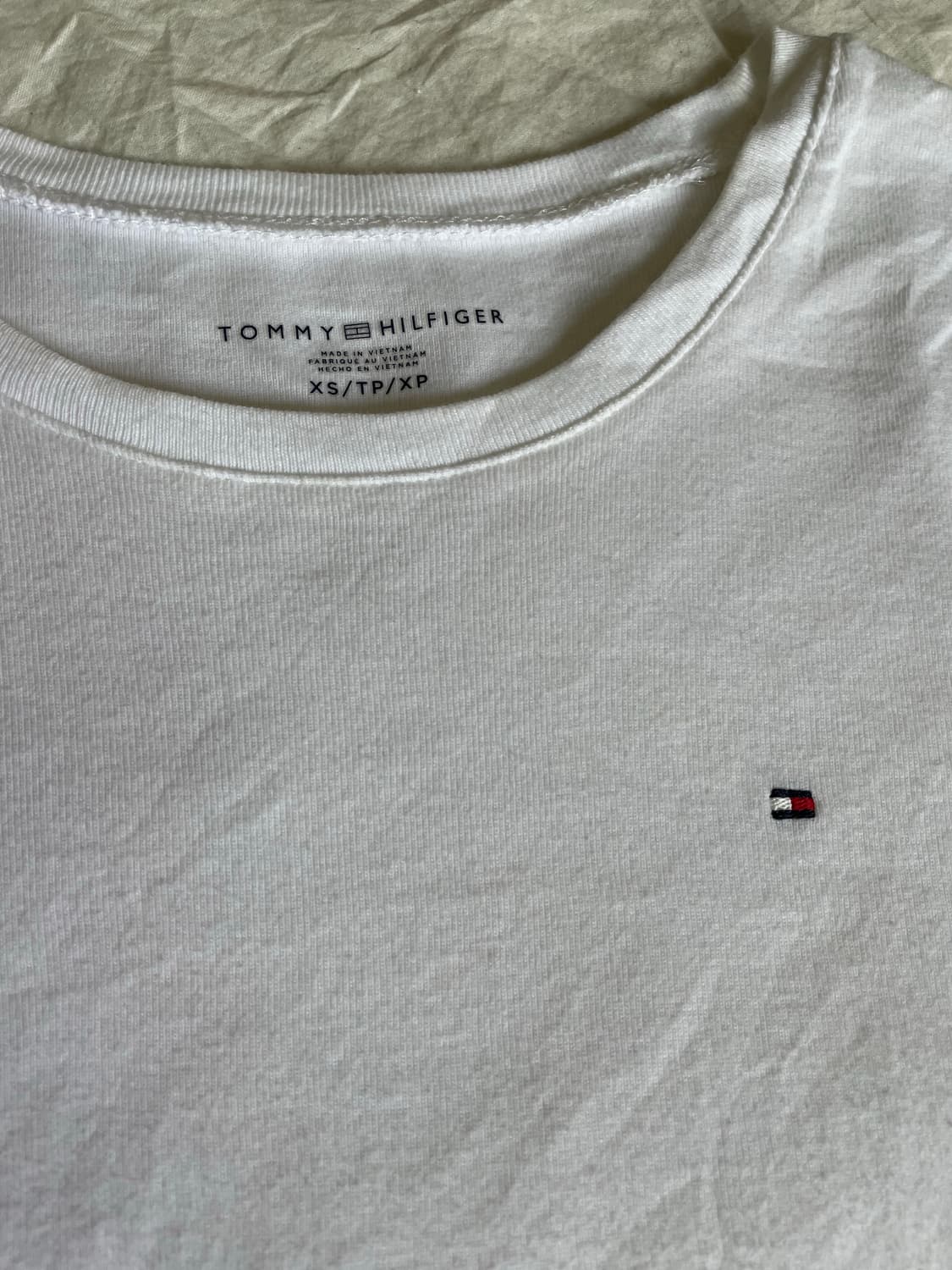 Tommy Hilfiger 타미힐피거 로고 슬림핏 반팔티 상품이미지2