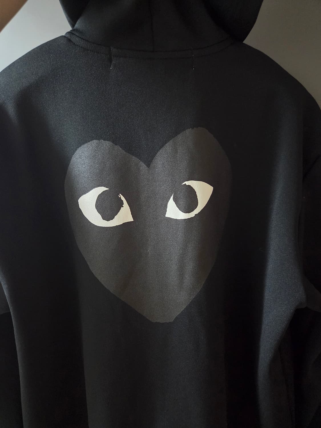 꼼데가르송 빅하트 후드집업 L 상품이미지2