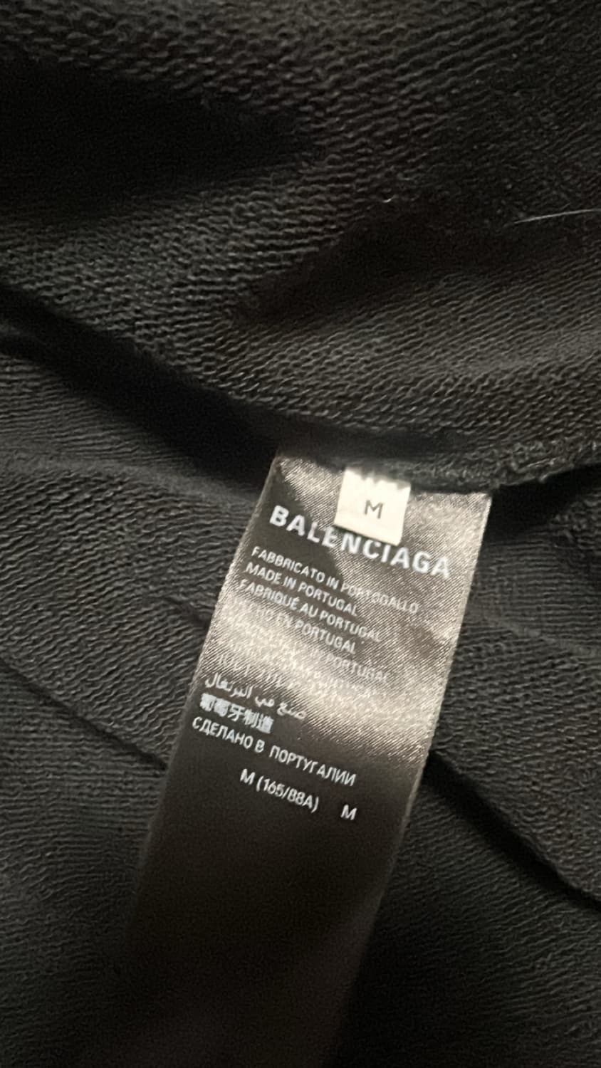 발렌시아가 개퍼 후드집업 M 상품이미지4