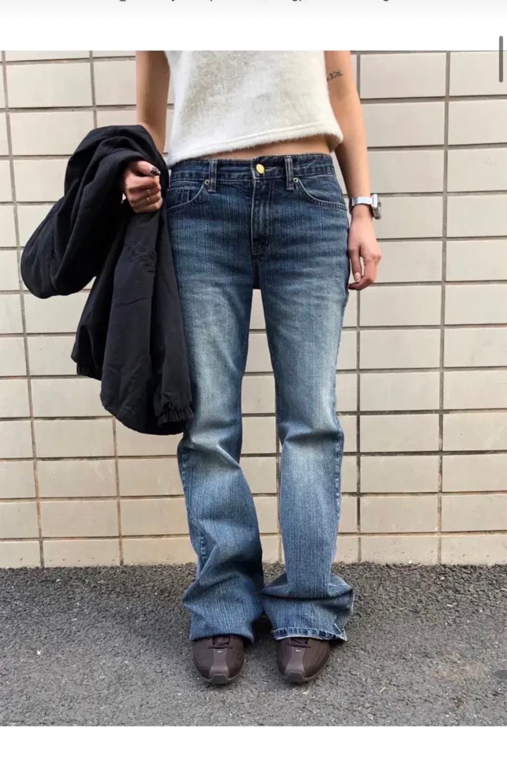 LOWRISE BLUE BOOTS CUT DENIM PANTS 상품이미지3