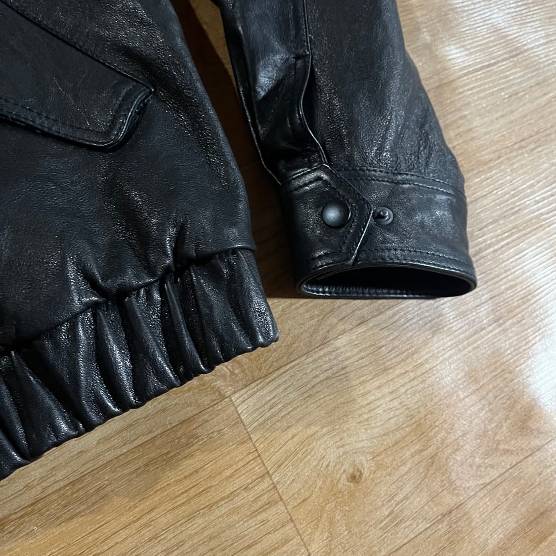 [100] 도프제이슨 프리미엄 램스킨 봄버자켓 상품이미지7