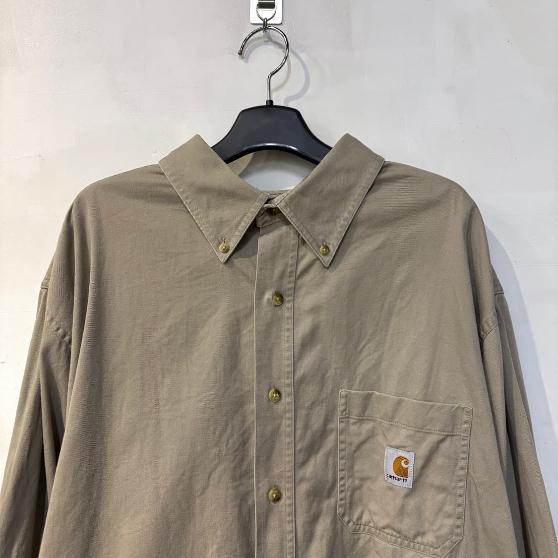 칼하트 셔츠 L 탄 상품이미지3