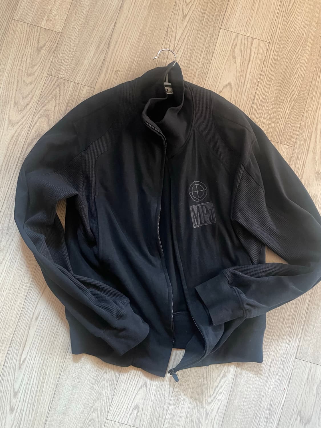 MPa CONTRAST ZIPPED JACKET (BLACK) 상품이미지2