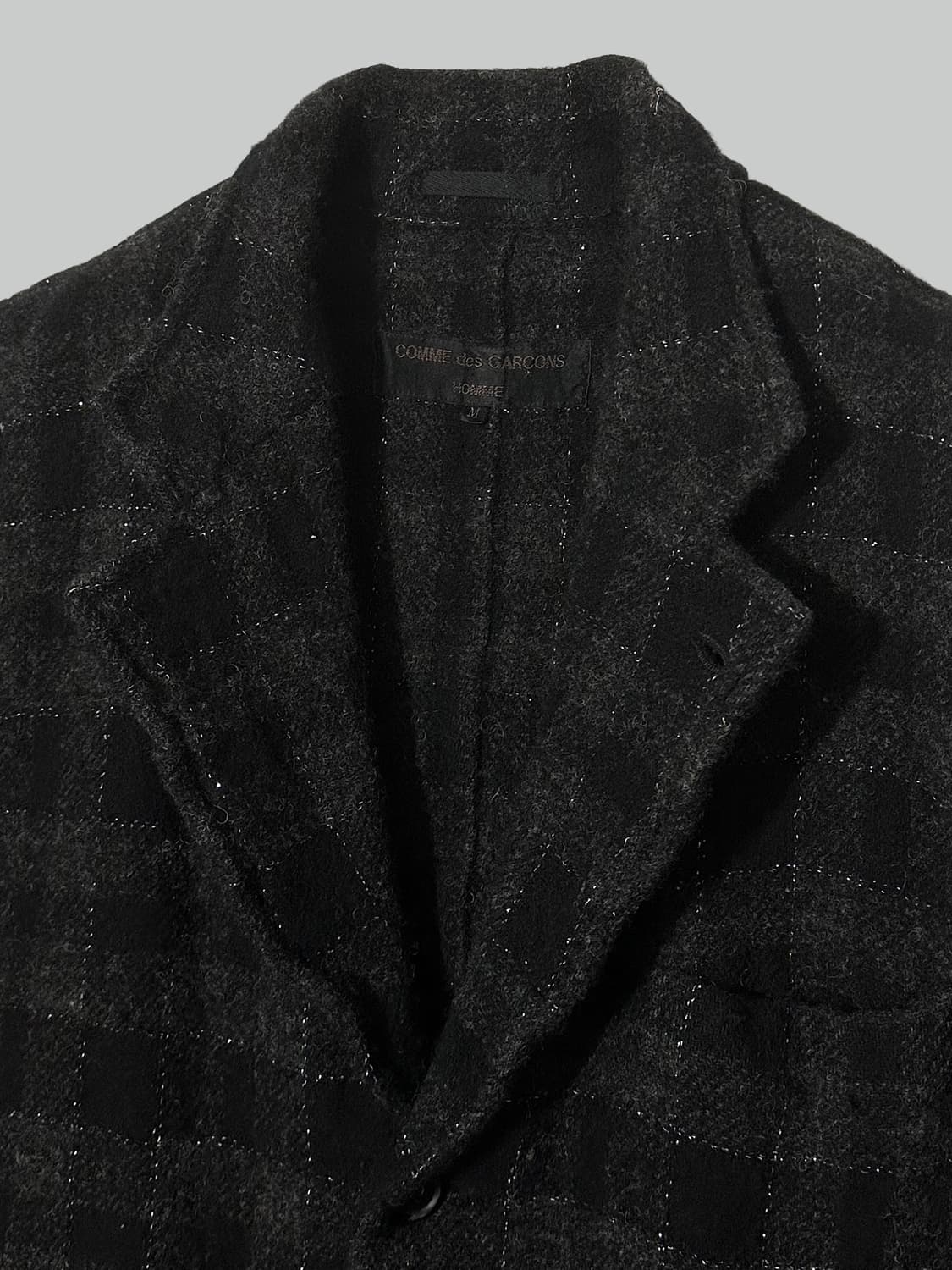 꼼데가르송 옴므 축융 울 블레이저 상품이미지3