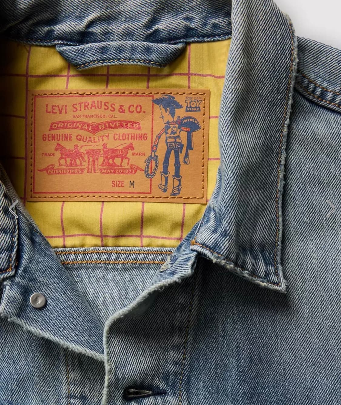 LEVI'S® X TOY STORY TYPE III JACKET 상품이미지5