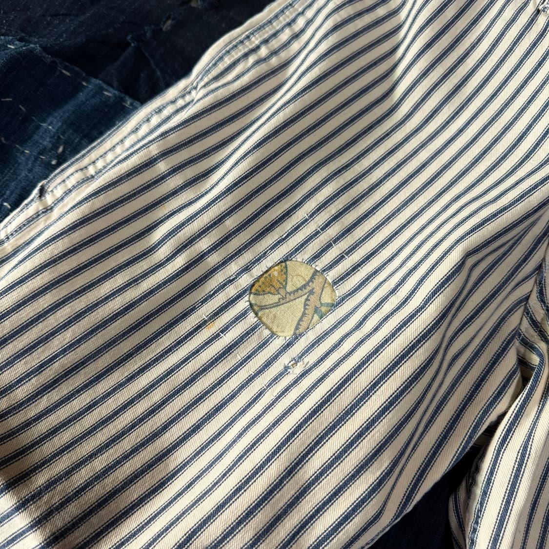 La Rosa de la Fabrica 틱킹 스트라이프 사시코 팬트 02 상품이미지4