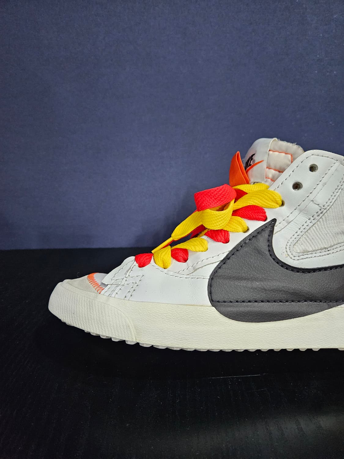 나이키 블레이저 미드 77 화이트 남성 260 하이탑 운동화  상품이미지6