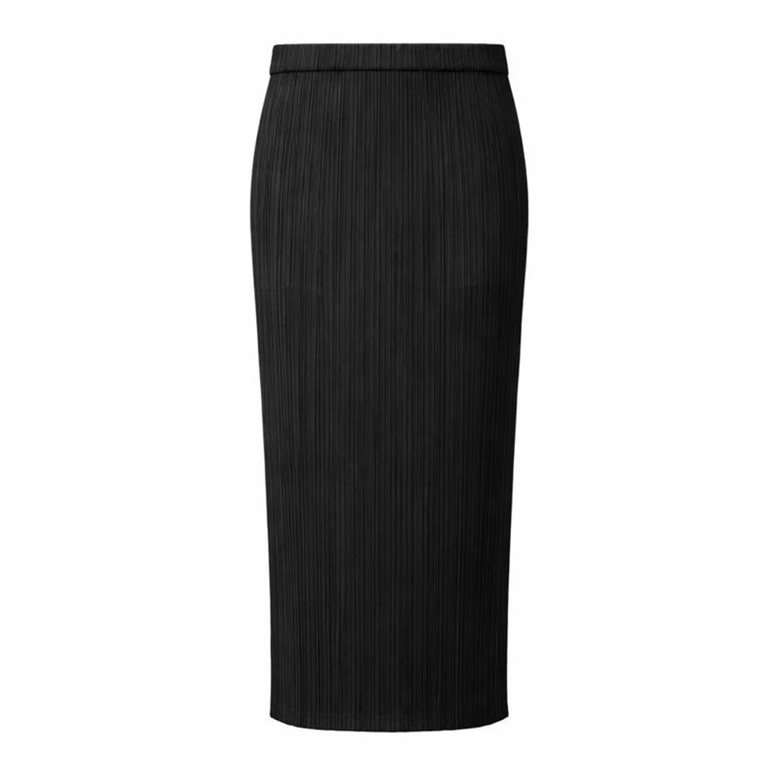 이세이미야케 플리츠플리즈 베이직 스커트 3사이즈 새상품 블랙 상품이미지3