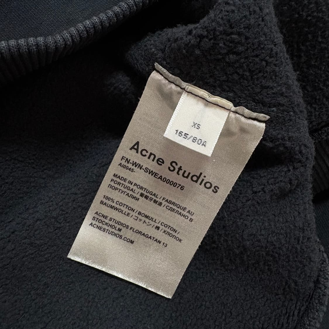 아크네스튜디오 맨투맨 상품이미지5