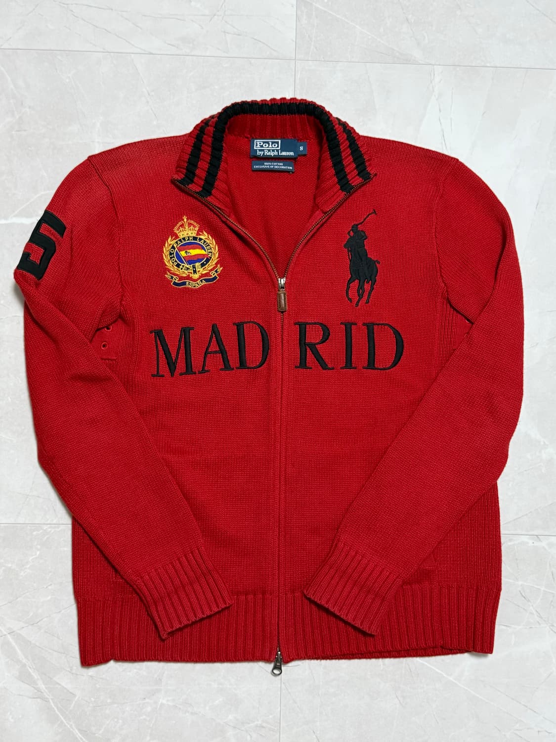 폴로 랄프로렌 빅포니 마드리드 니트집업 상품이미지1