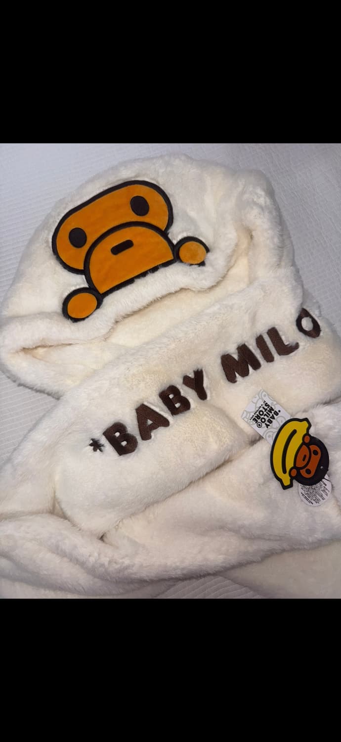 베이프 베이비 마일로 퍼 후디 상품이미지2
