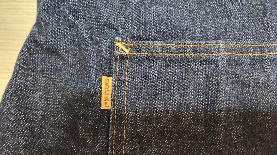 스탠다드캘리포니아 S901 데님팬츠 상품이미지2