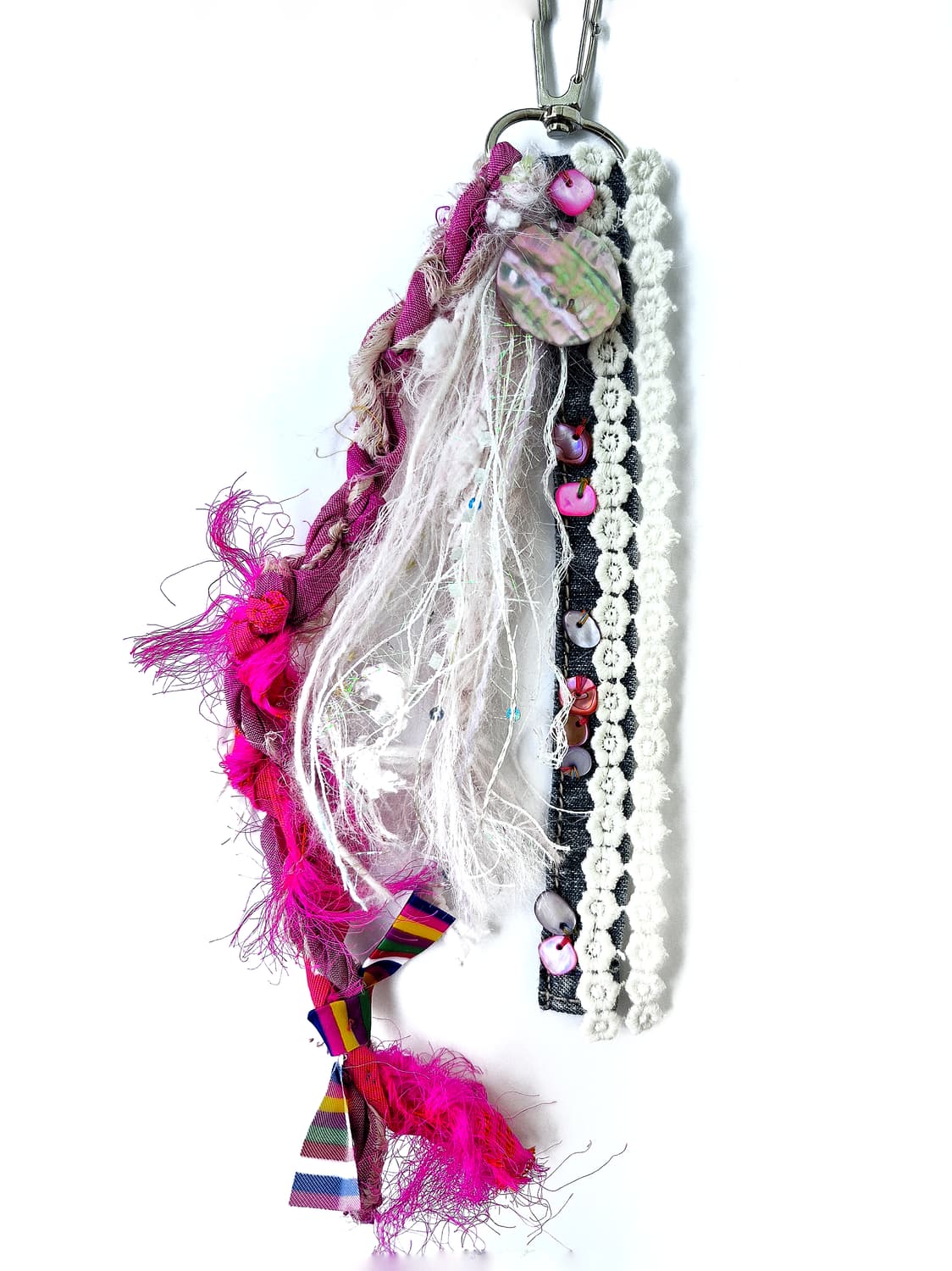 [키링] Motherofpearl Magenta keychain 상품이미지4