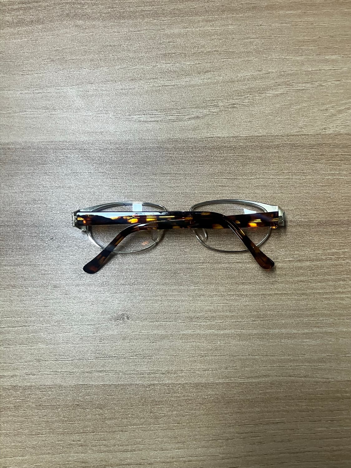 Cantabile 긱시크 초경량 레오파드 스퀘어 빈티지안경 상품이미지2