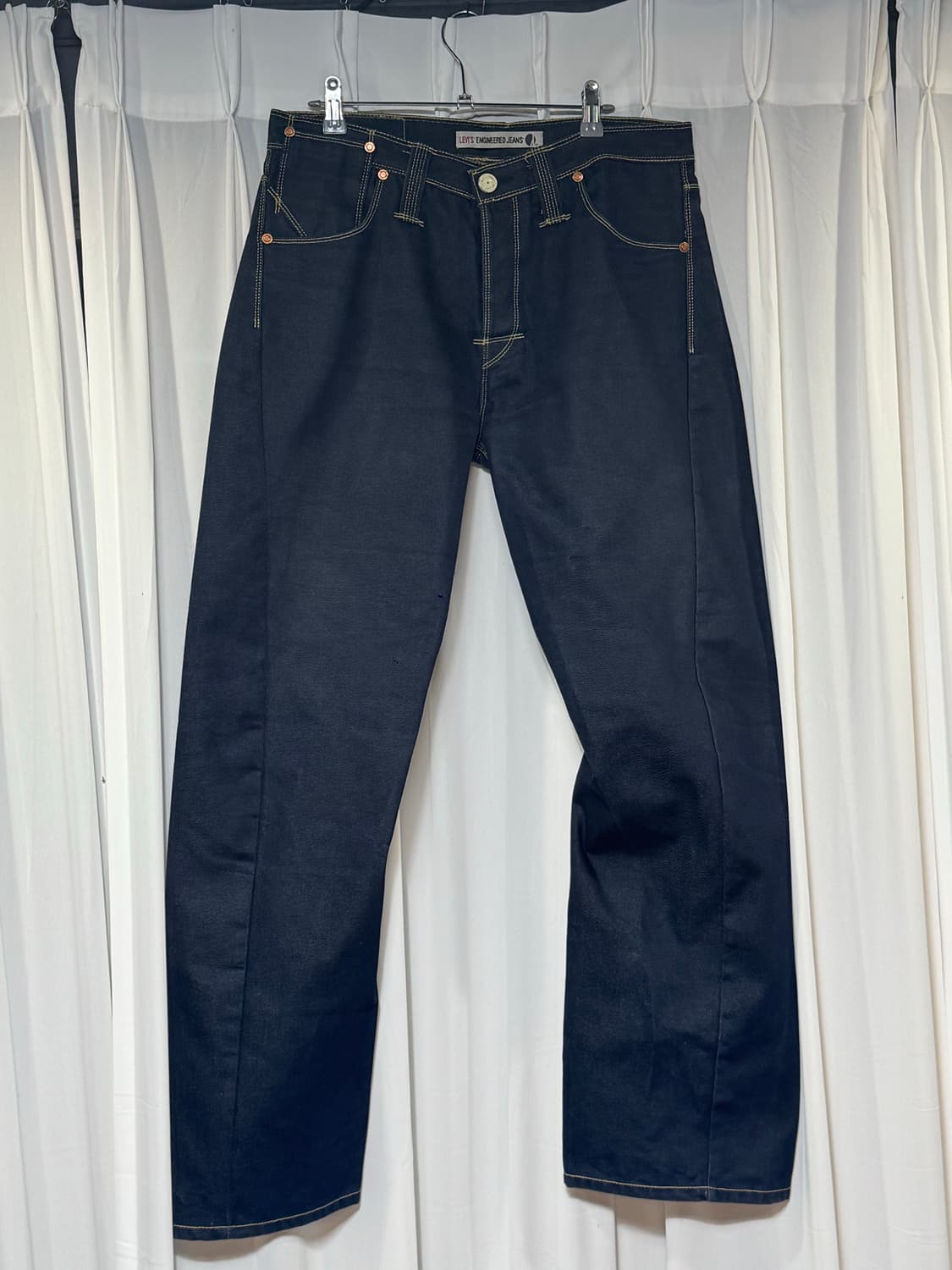 34 리바이스 엔지니어드진 1세대 인디고블루 데드스탁 00s 90s 상품이미지4