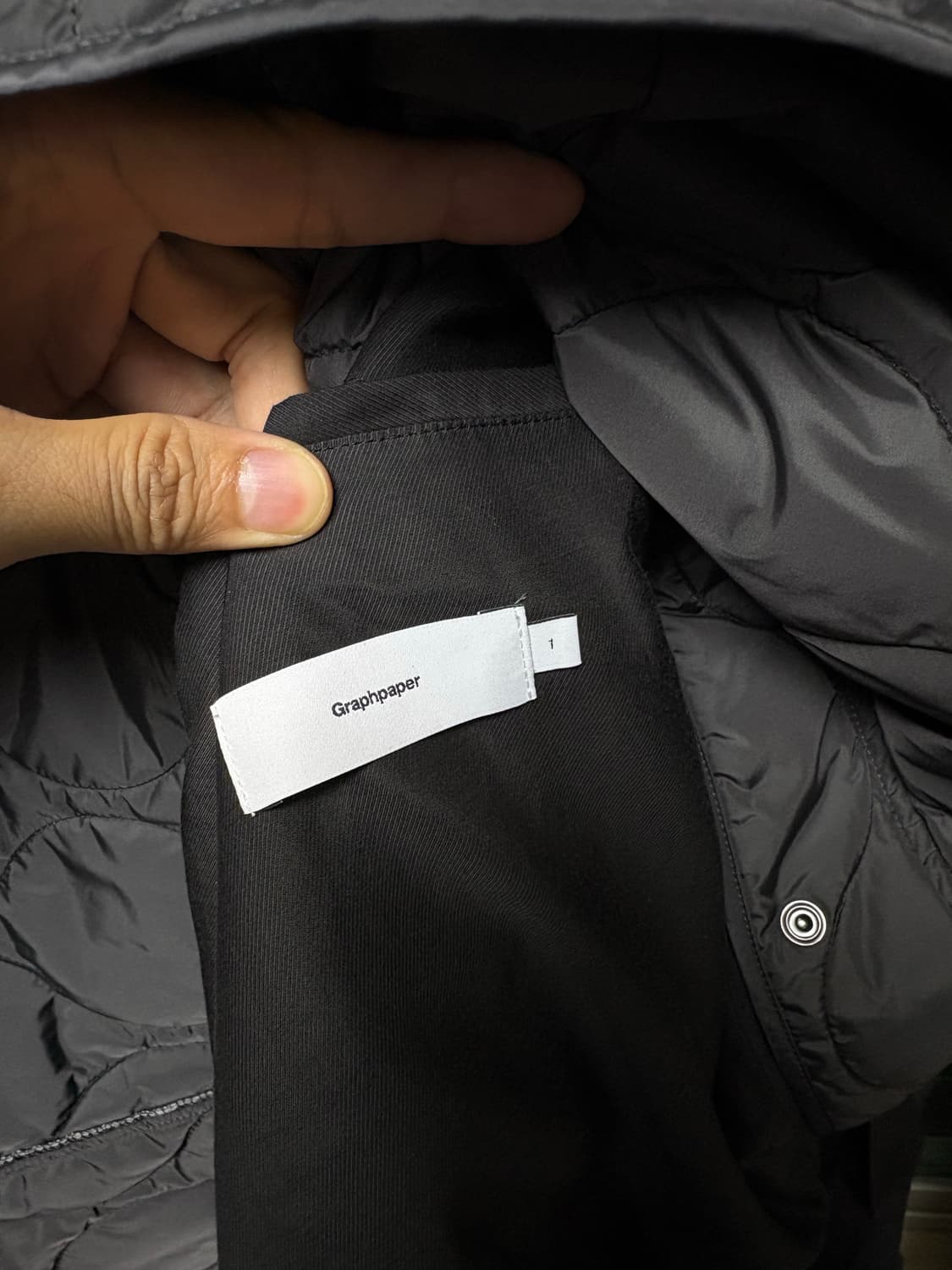 그라프페이퍼 울 발마칸 코트 1사이즈 상품이미지3