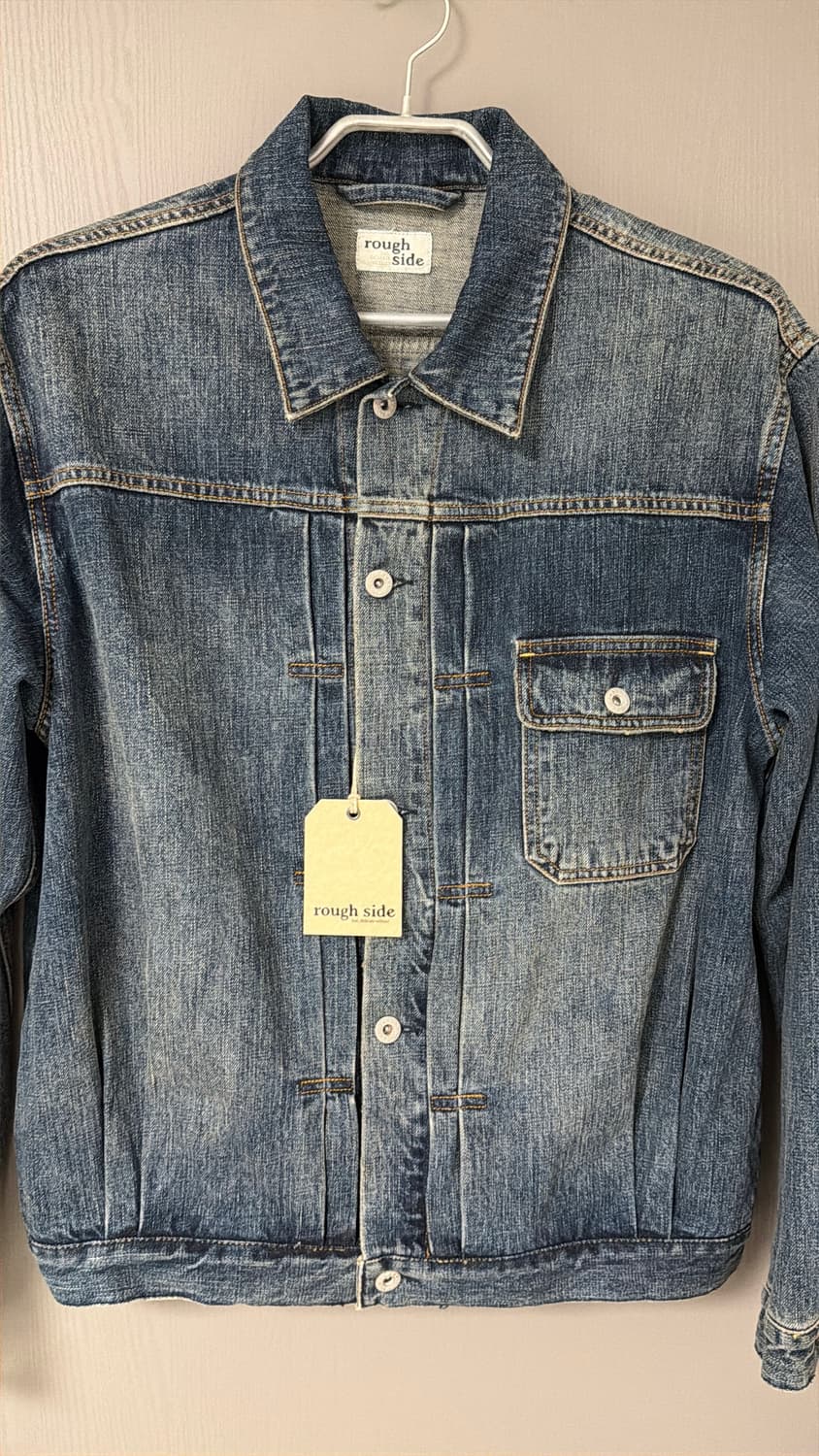 Rough Side 트러커 1세대 데님 자켓 Used Blue 상품이미지9