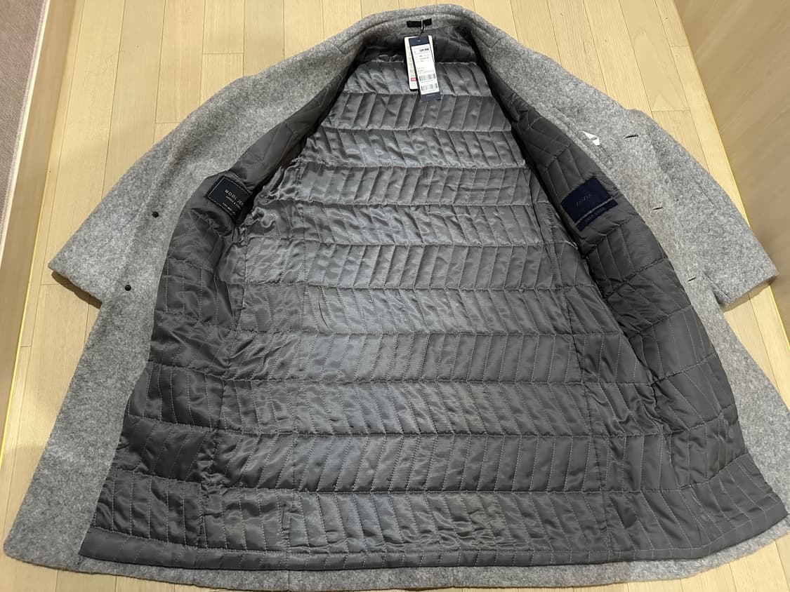 지오지아 울져지 오버핏코트 95 그레이 상품이미지6