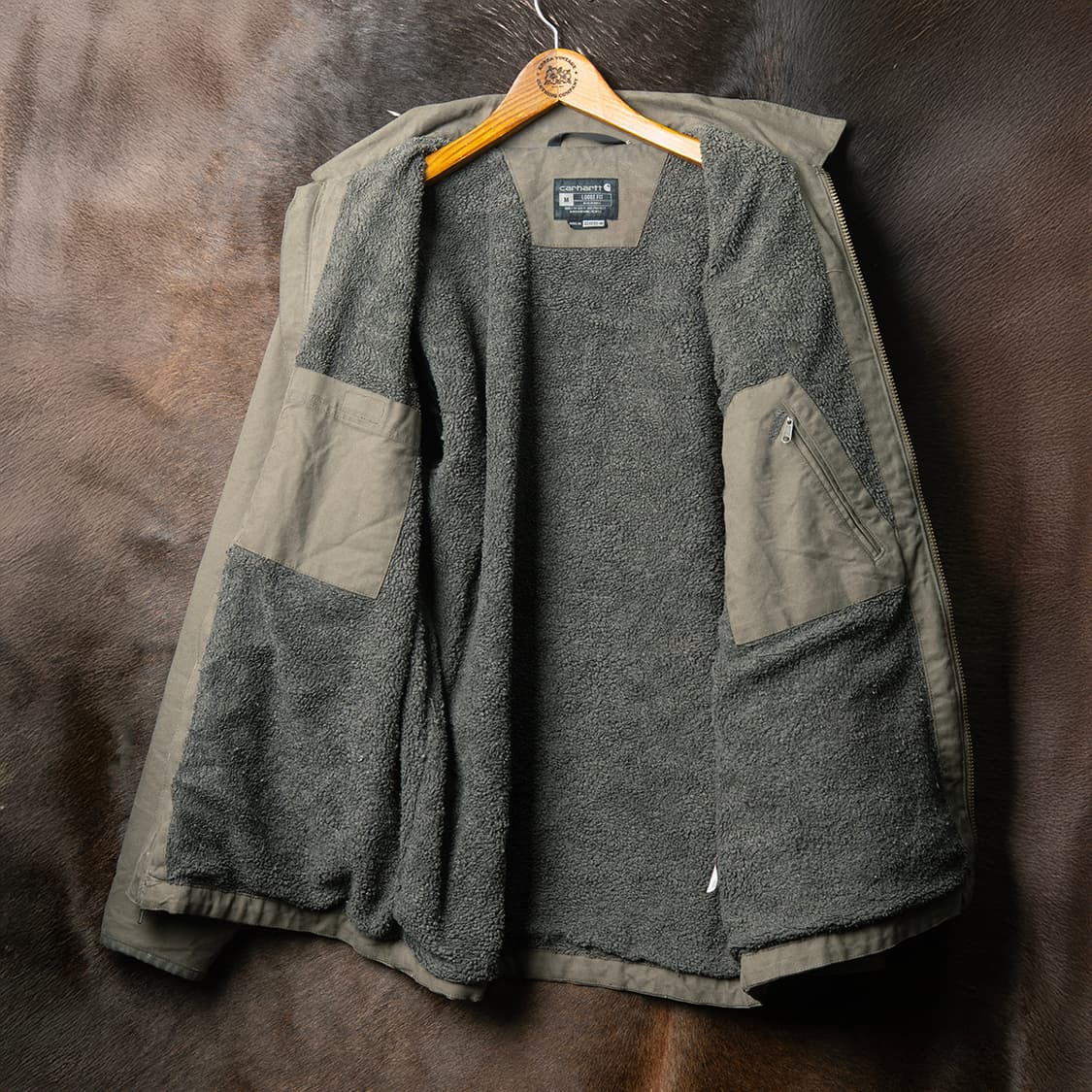 [115] 칼하트 104293 쉐르파 라인드 필드자켓 덕 워시드  상품이미지10