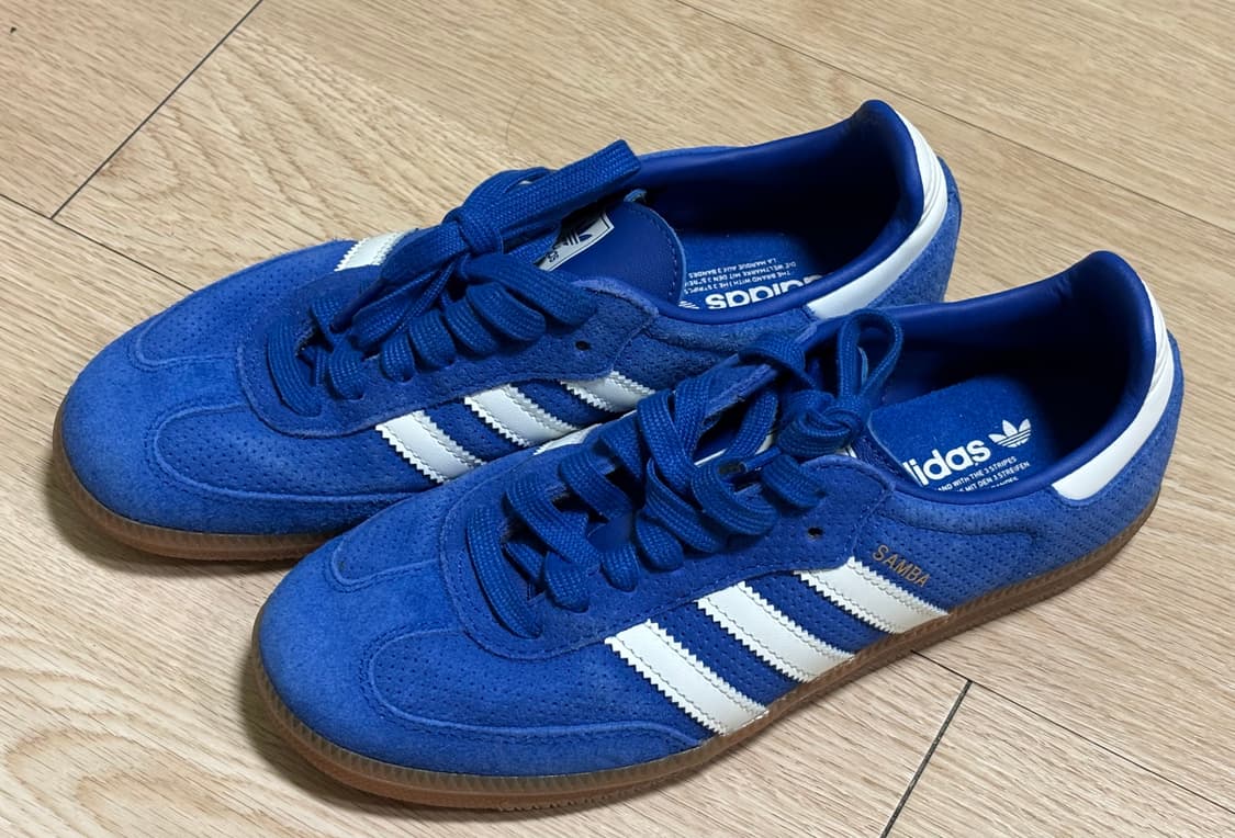 아디다스 삼바 OG 로얄 블루 230 상품이미지2