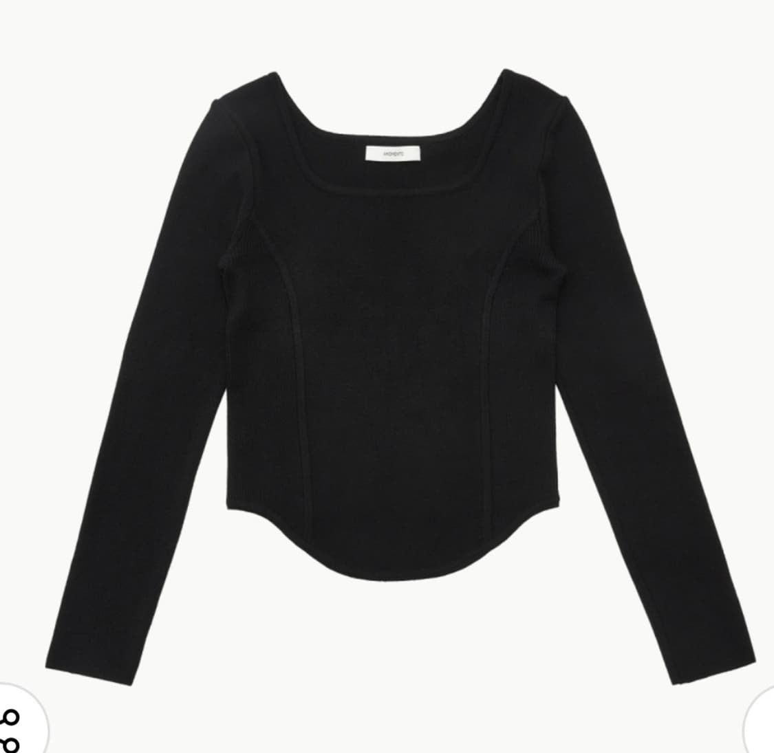 아모멘토 스퀘어넥 코르셋 탑 상품이미지5