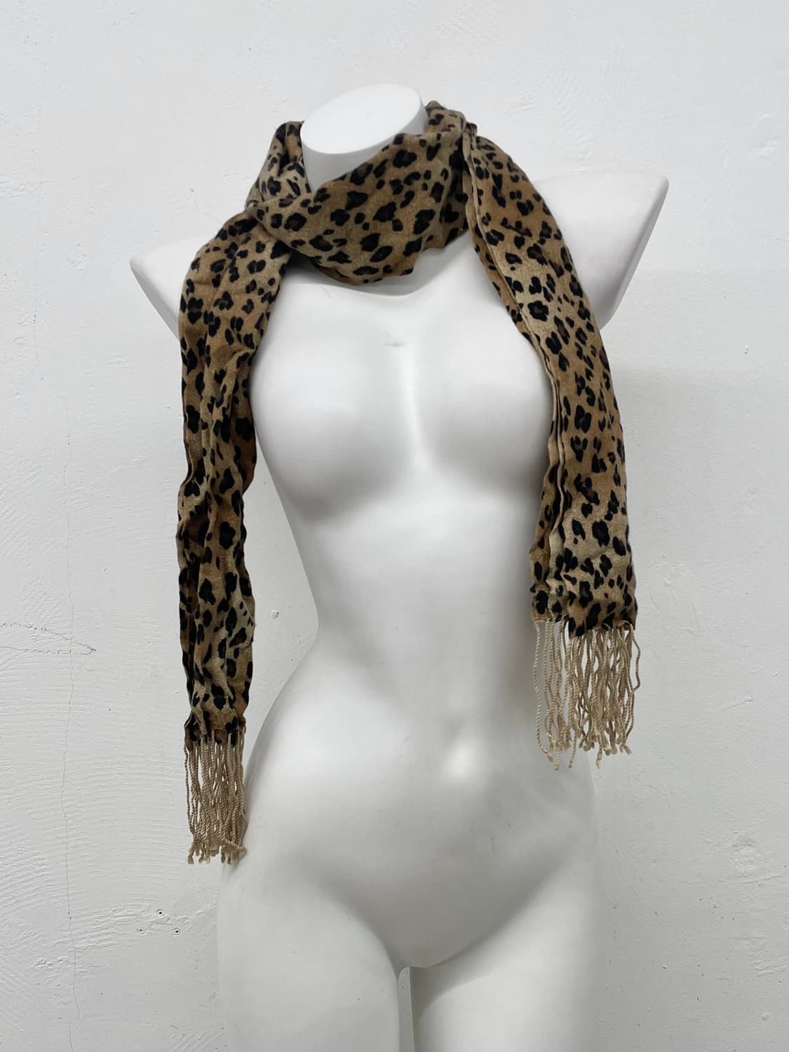 갸루 레오파드 머플러  상품이미지3
