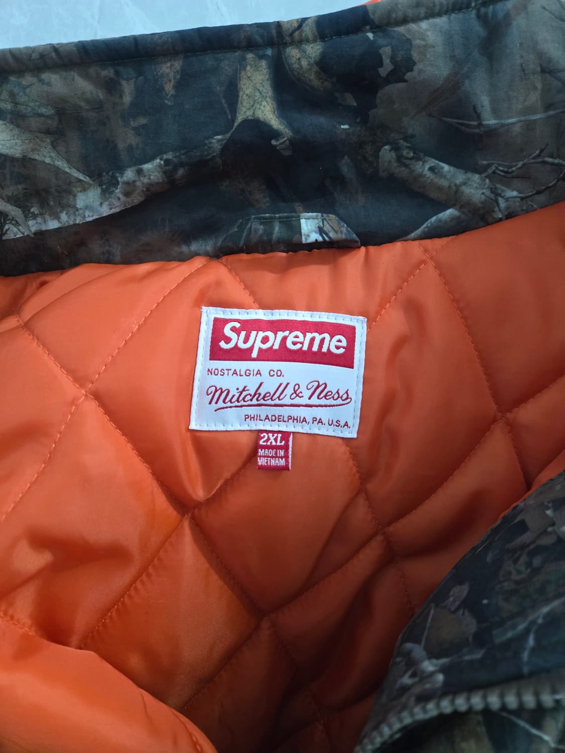 Supreme ®/Mitchell & Ness ® 슈프림 점퍼 2XL 상품이미지3