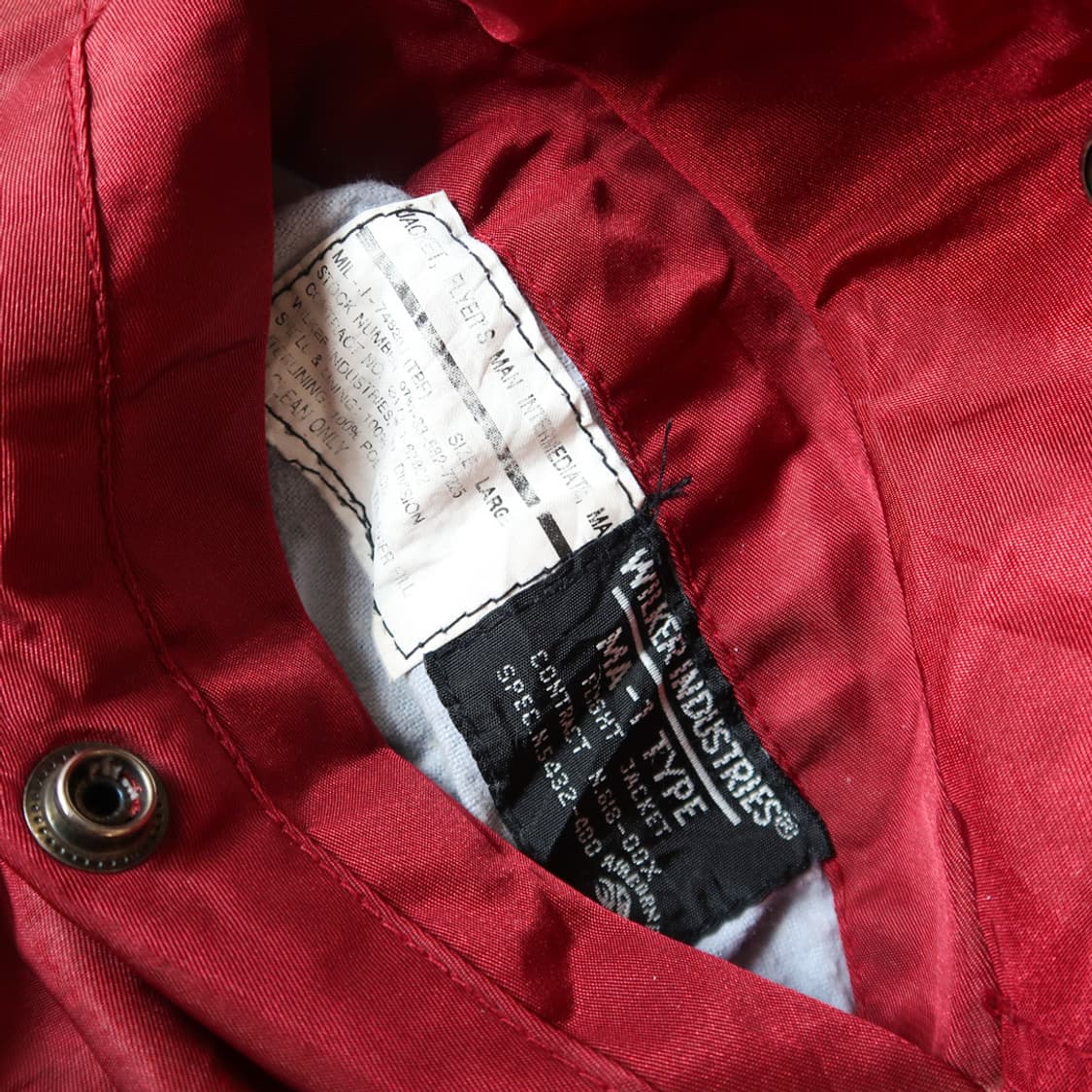 빈티지 90s 오리지날 MA-1 자켓 상품이미지6