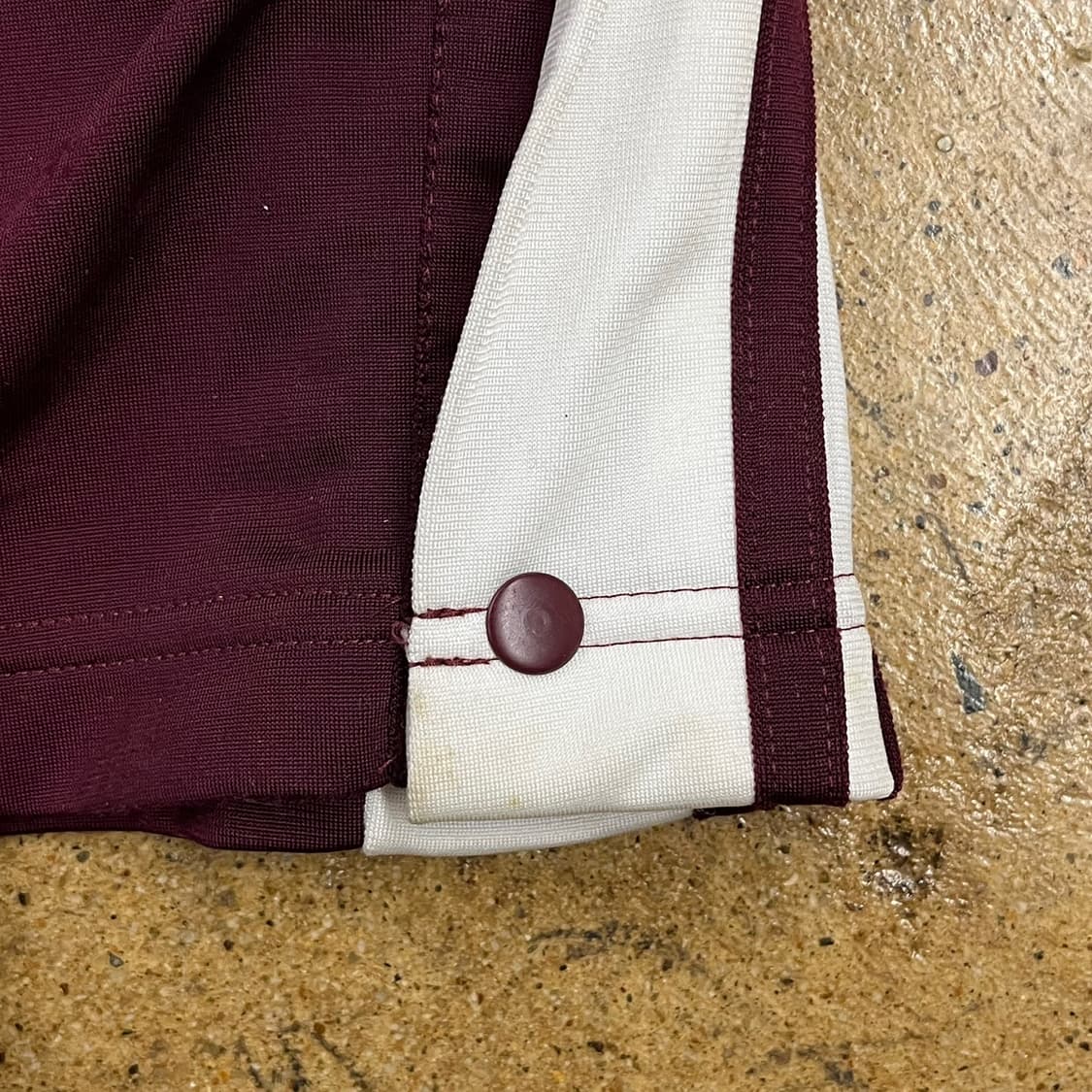 [정품/S] 아디다스 버건디 삼선 트랙 바지 b10 상품이미지7