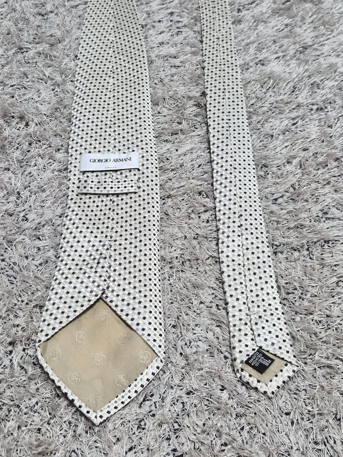 조르지오아르마니 도트 패턴 넥타이 Free - N52 상품이미지6