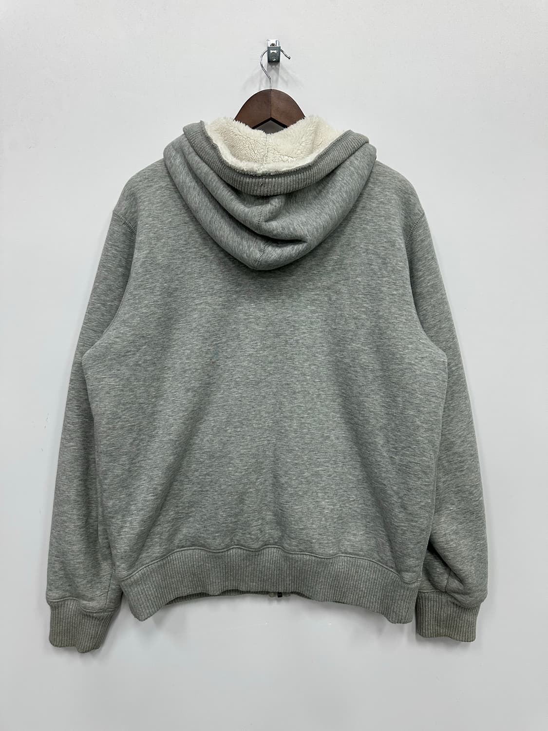 갭 그레이 털후드집업 상품이미지5