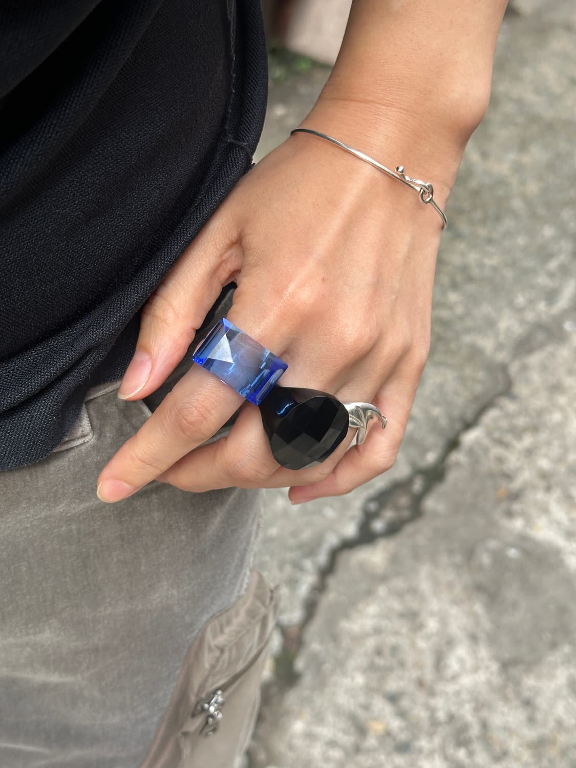 Vintage Glass Ring🧿 상품이미지5