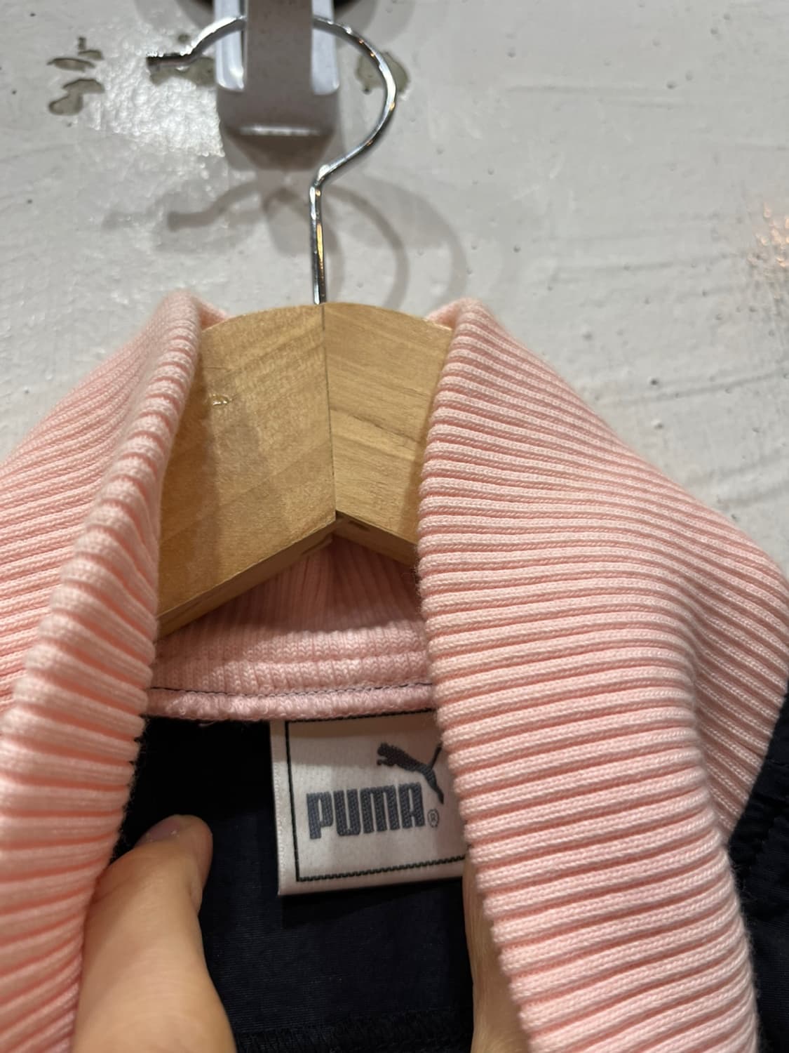 PUMA 퓨마 재팬 핑크로고 나일론 봄버자켓 상품이미지5