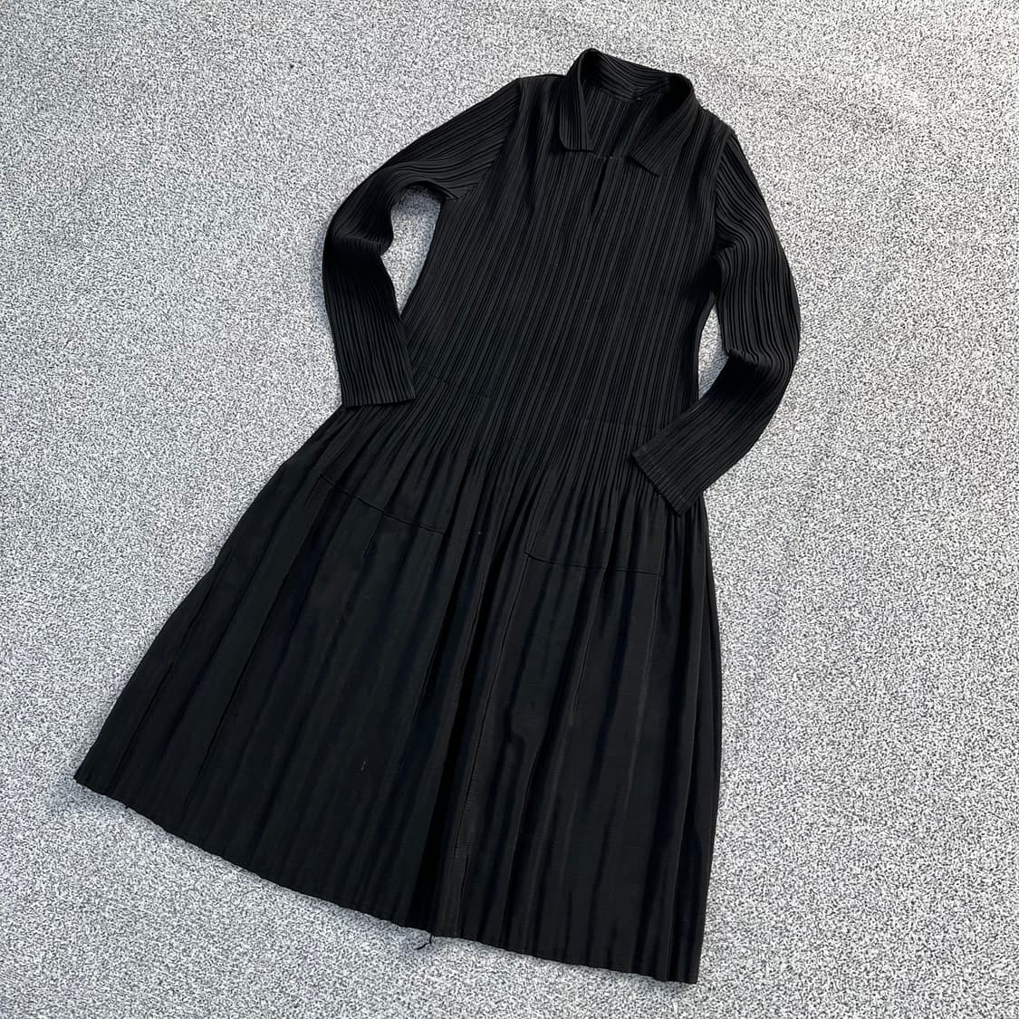 실측확인 플리츠 여성 원피스 0408M 상품이미지1