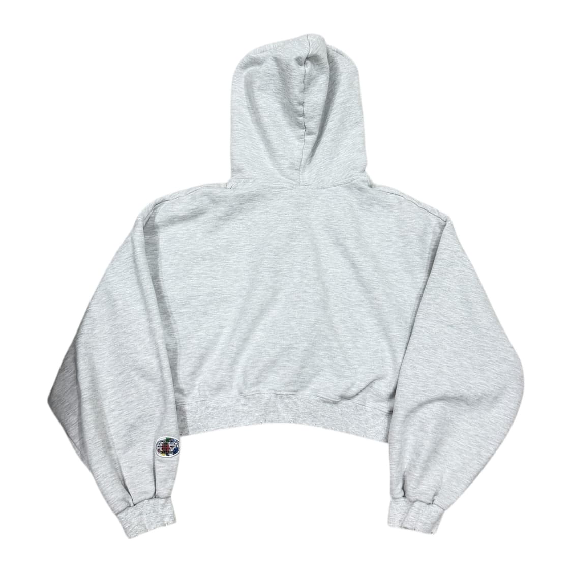 미드나잇무브 데미지 후드집업 자켓 그레이 상품이미지2