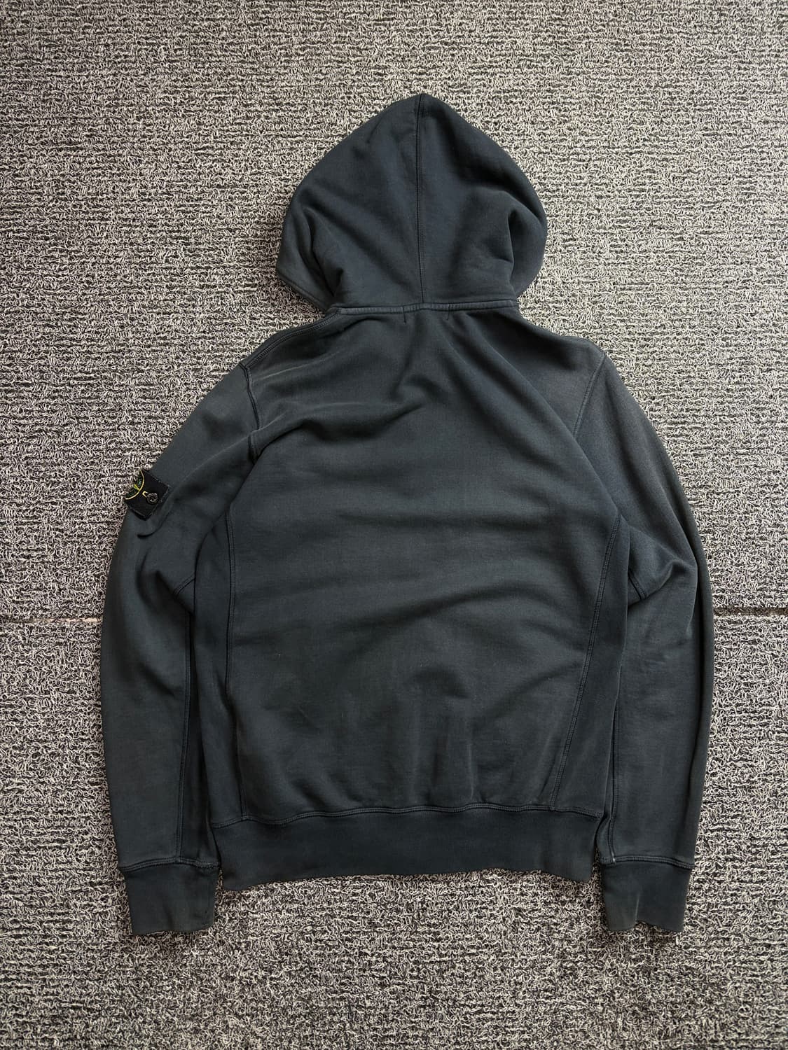 스톤아일랜드 사이드 와펜 코튼 플리스 후디집업 2314 상품이미지4