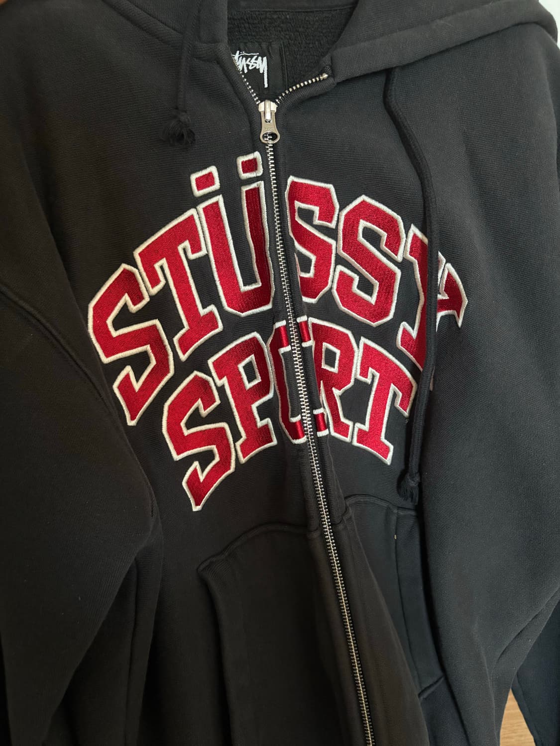 스투시 스포츠 후드집업s 상품이미지2