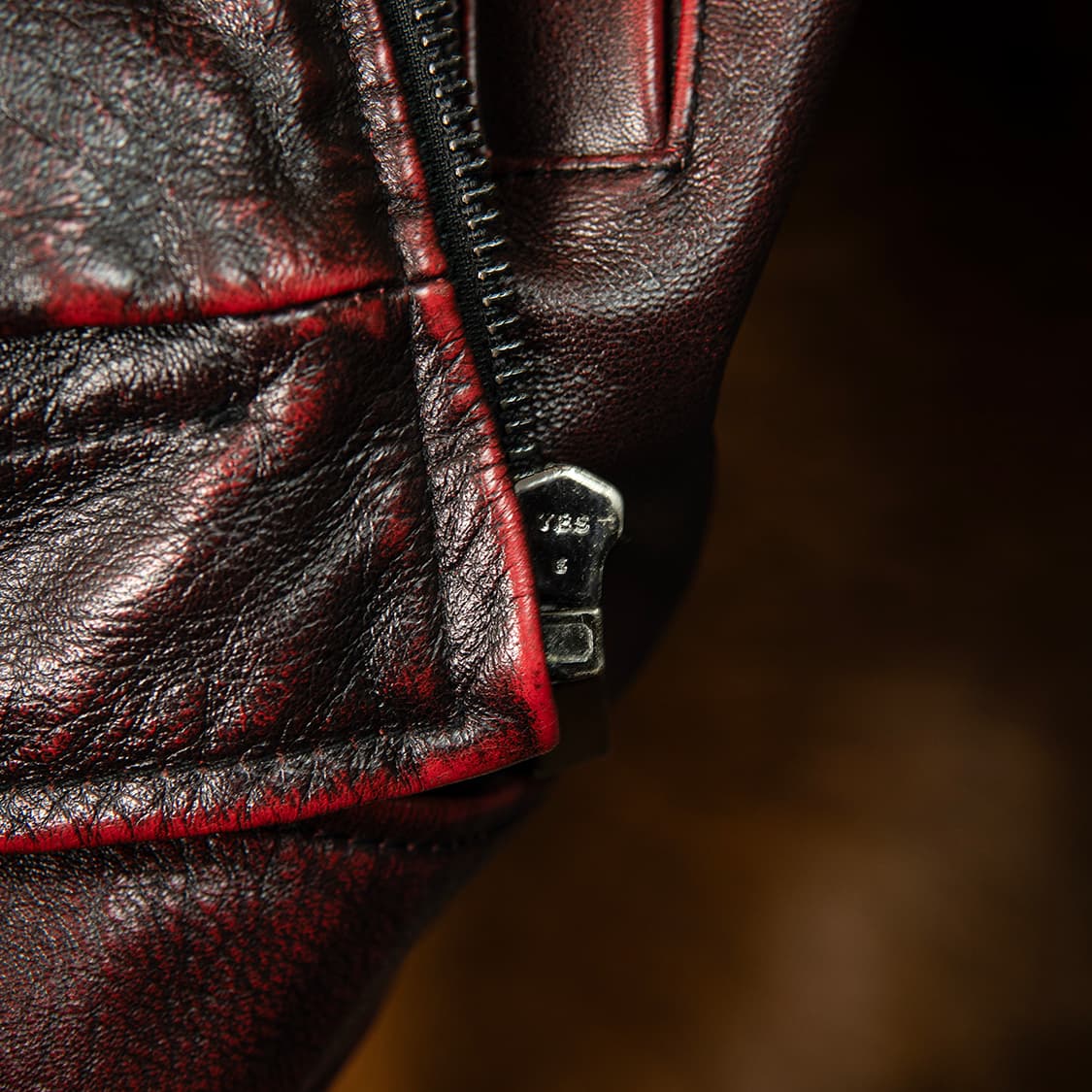 [105] 90s~ SORDOPA 소르도파 스티어하이드 레더자켓  상품이미지6