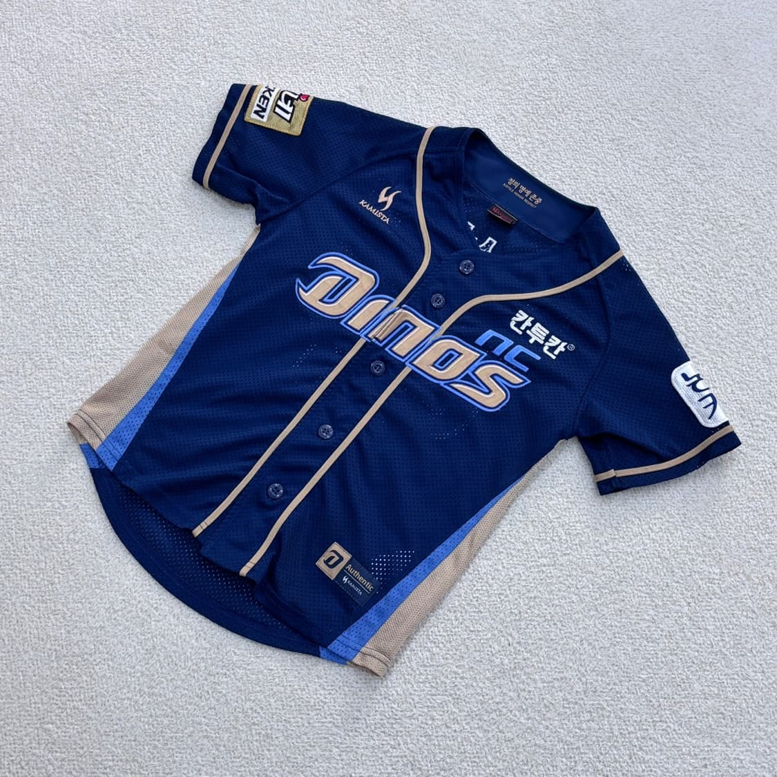 J7 NC다이노스 키즈 원정 유니폼 0324E 상품이미지1