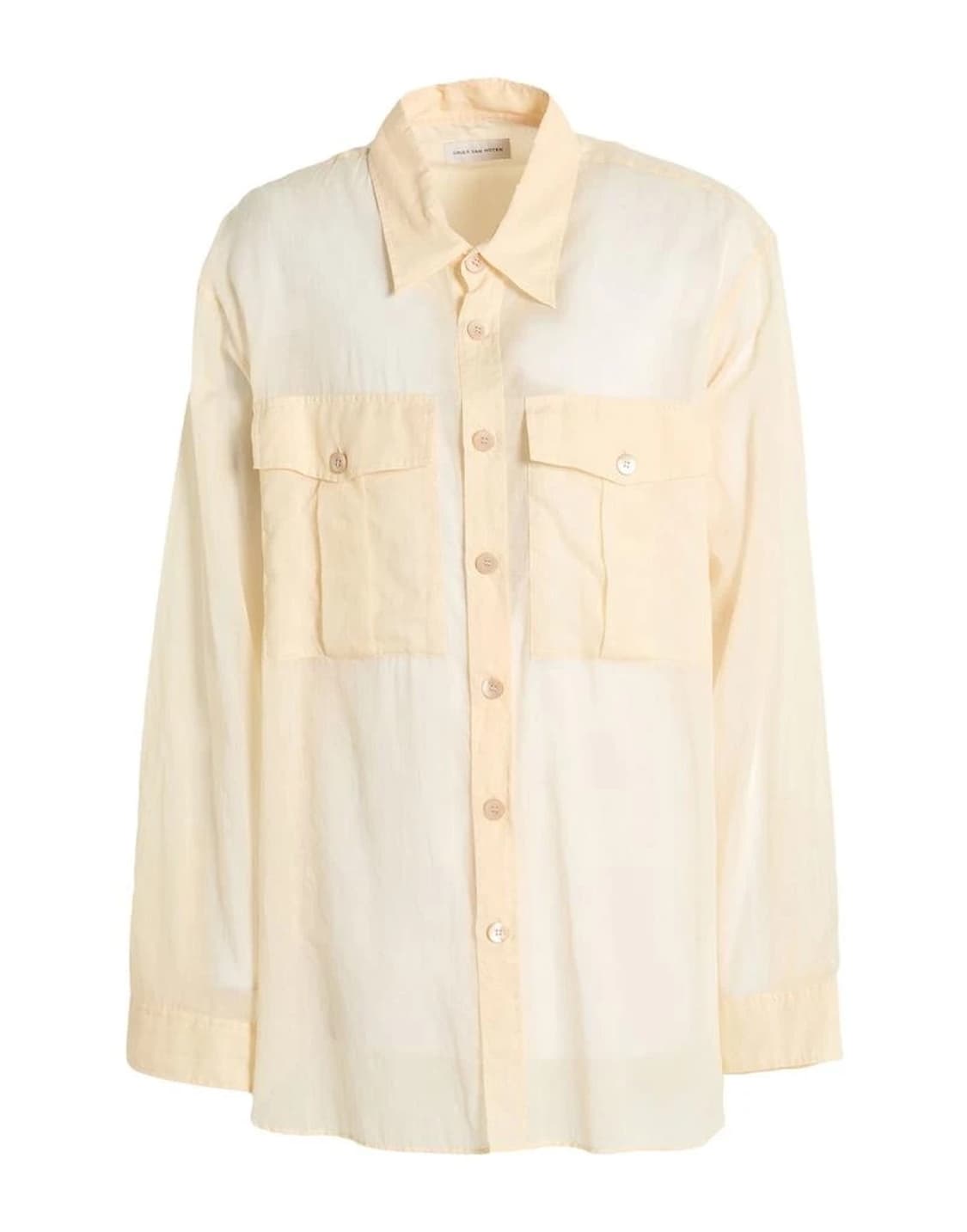 [BTS 뷔님 착용] 드리스 반 노튼 25ss 크라우지 시어 셔츠 상품이미지1