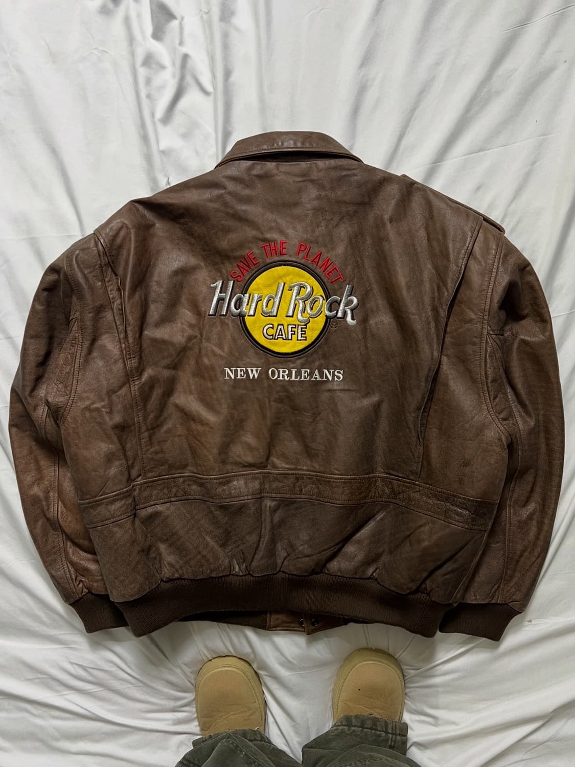 하드락카페 뉴올리언스 가죽 자켓 상품이미지1