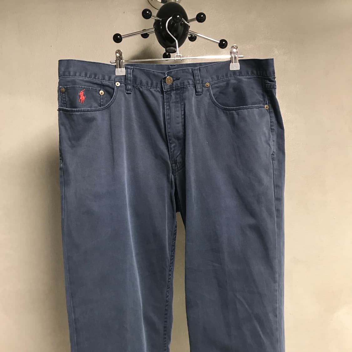 폴로 랄프로렌 코튼 팬츠 네이비 38/30 상품이미지2
