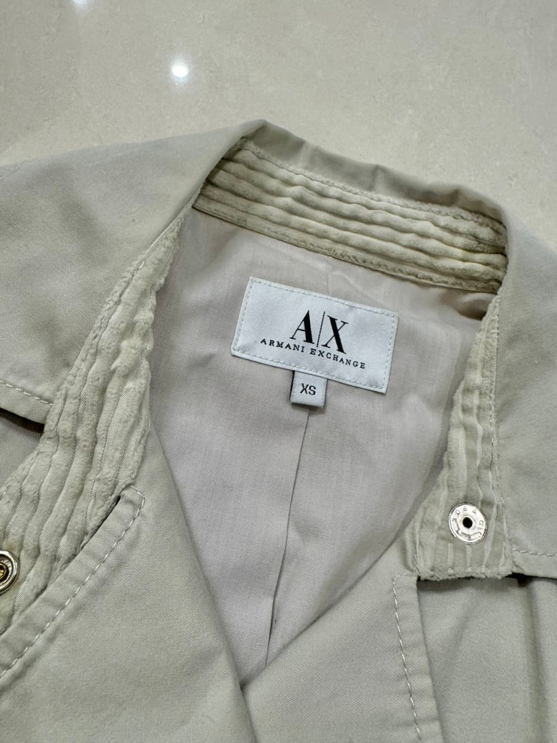 Armani Exchange 아르마니익스체인지 코듀로이 라이더 자켓 상품이미지2