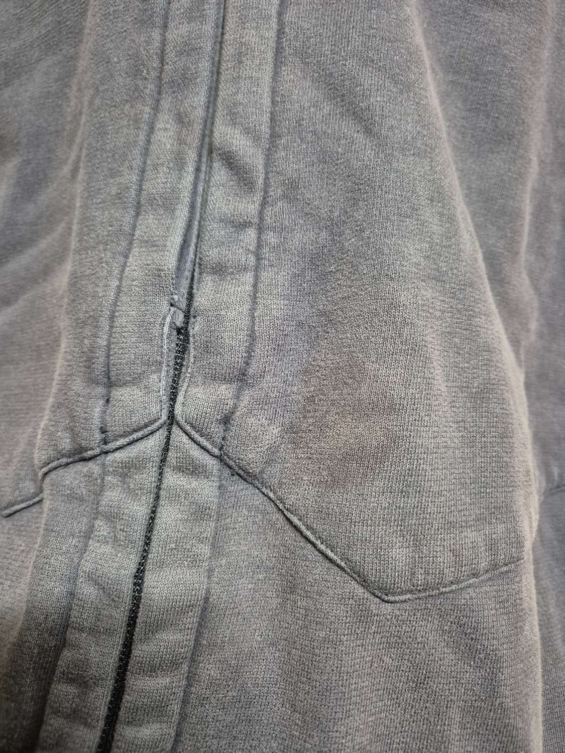 [XXL] 16FW 스톤아일랜드 나일론 후드 집업 차콜 회색 상품이미지9