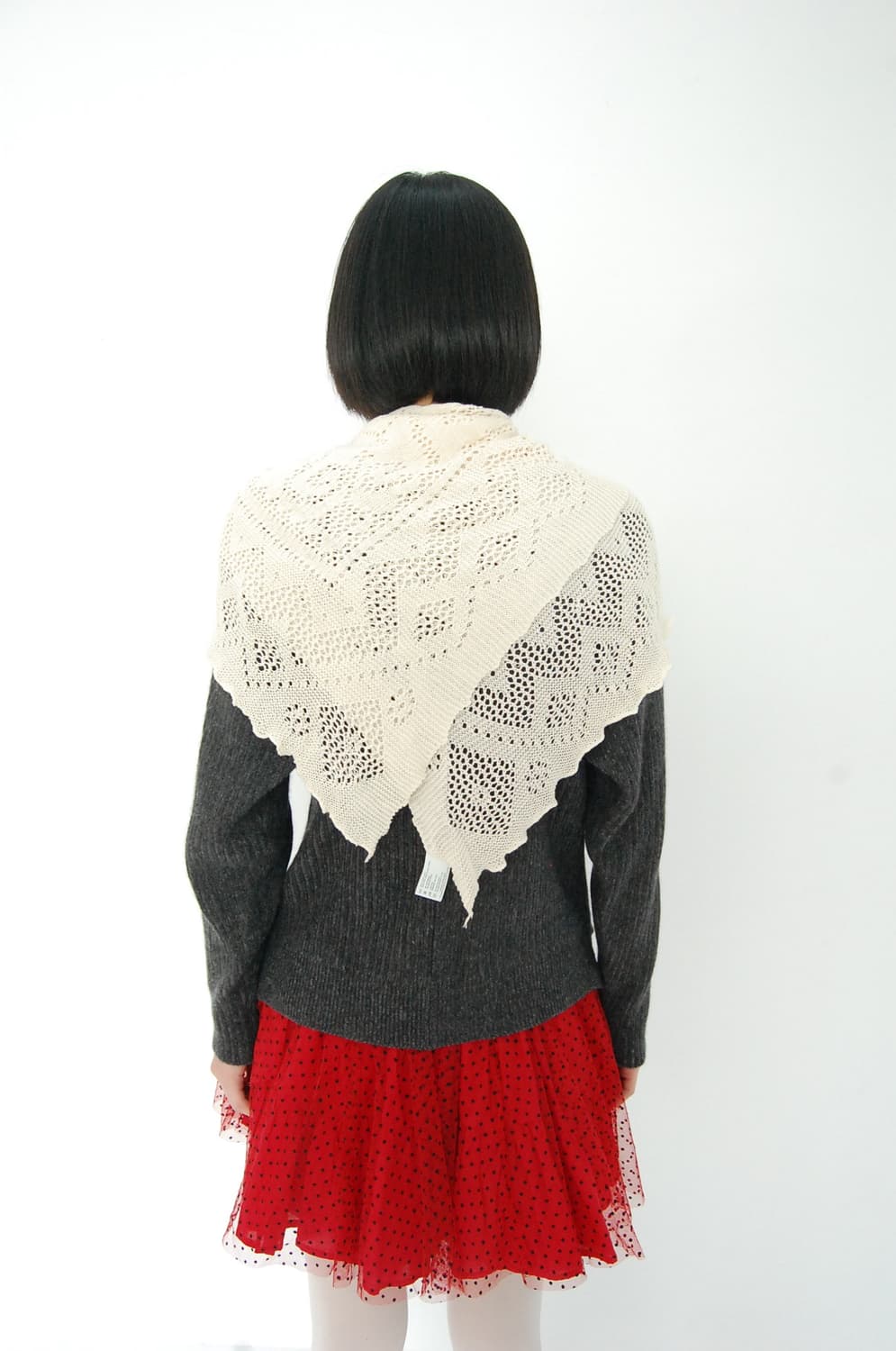 Laura ashley knit shawl 상품이미지2