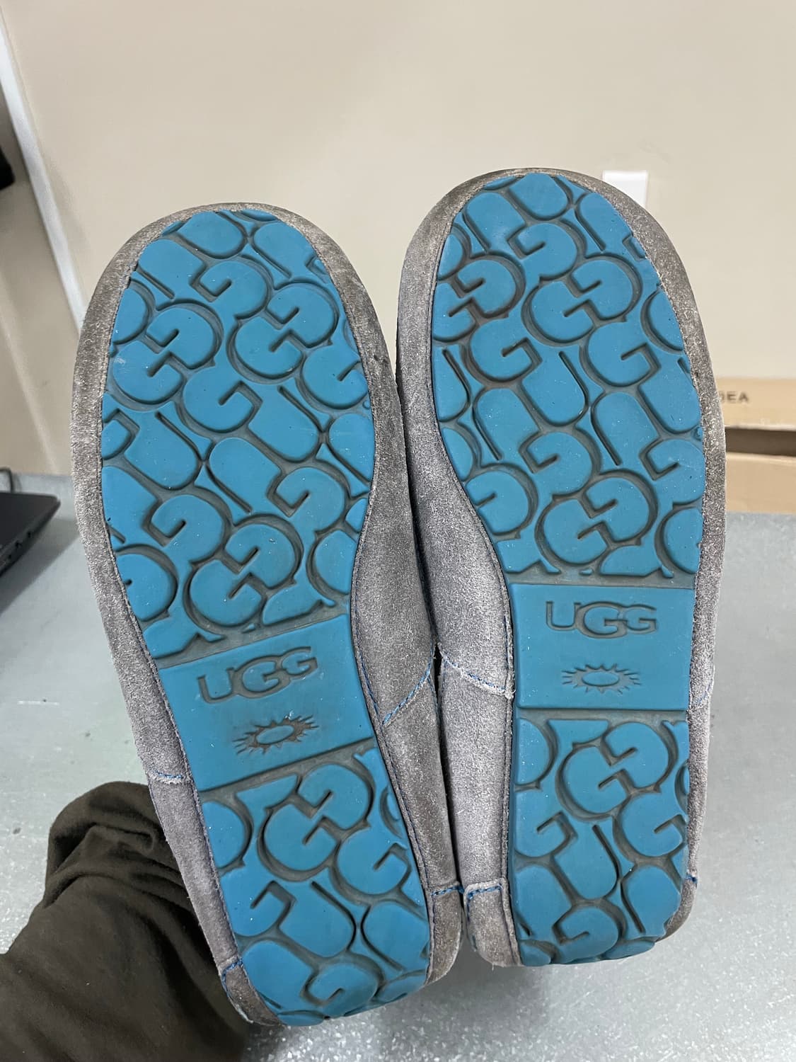 어그 아스콧 회색 스웨이드 270 상품이미지6