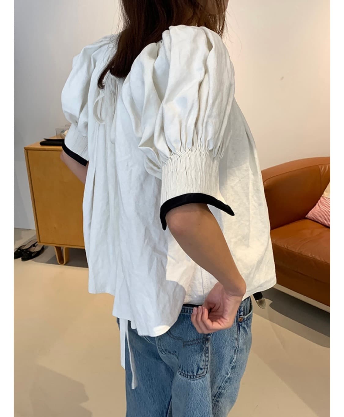 르메르 린넨 블라우스 (2017년, 레어템) 상품이미지2