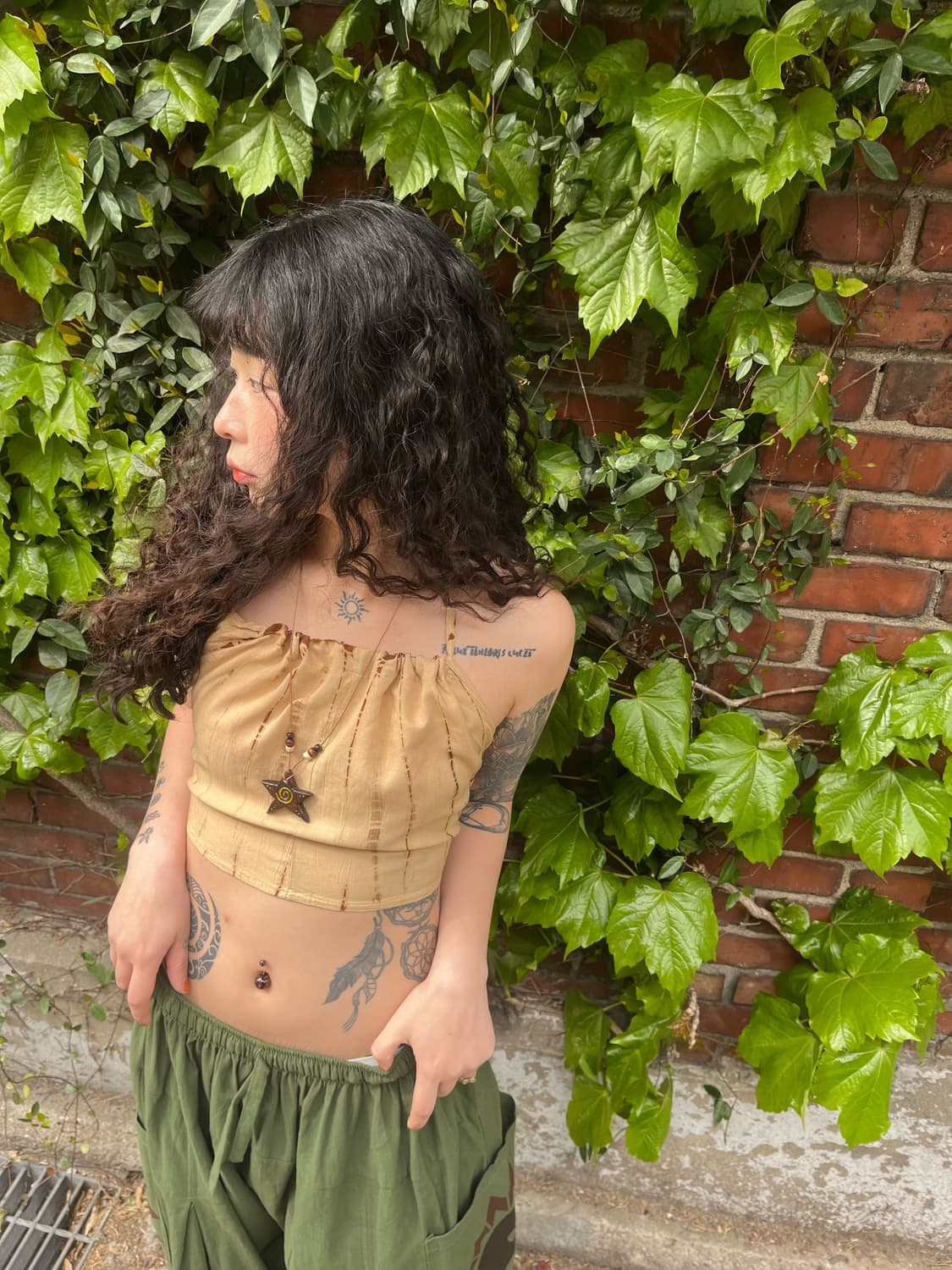 히피 타이다이 홀터넥 상품이미지1